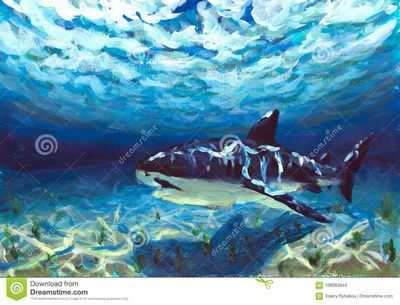 Узоры светящихся акул становятся яснее с глубиной